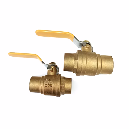 Low Lead Brass Solder Ball Valve