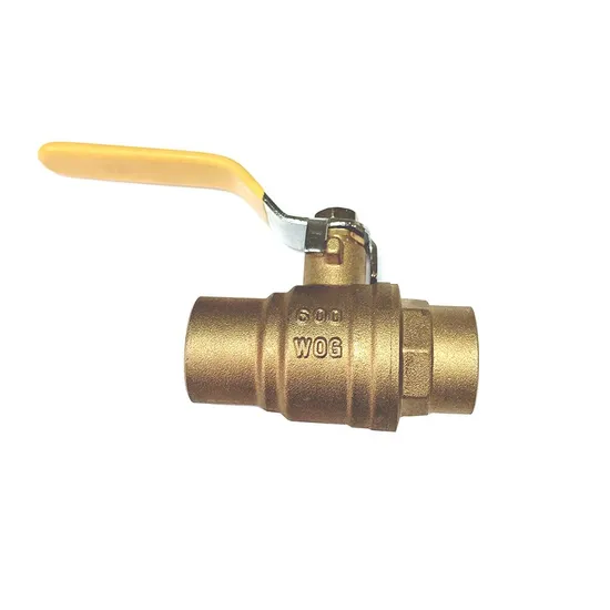Low Lead Brass Solder Ball Valve