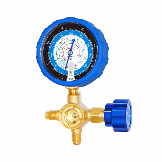 Refrigeration Air Conditioner Brass Single Manifold