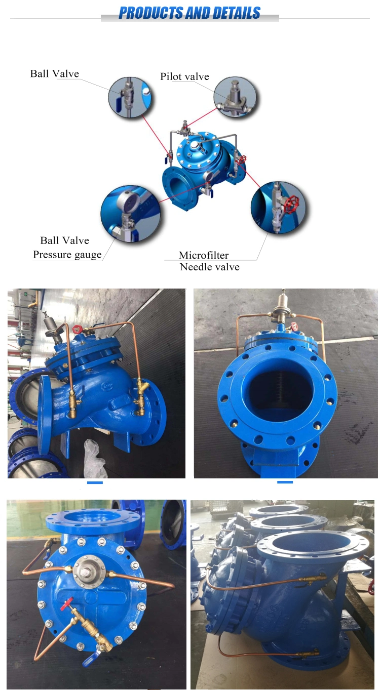 Prv Diaphragm Microfilter Hydraulic Pilot Holding Control Pressure Reducing Valve Prices