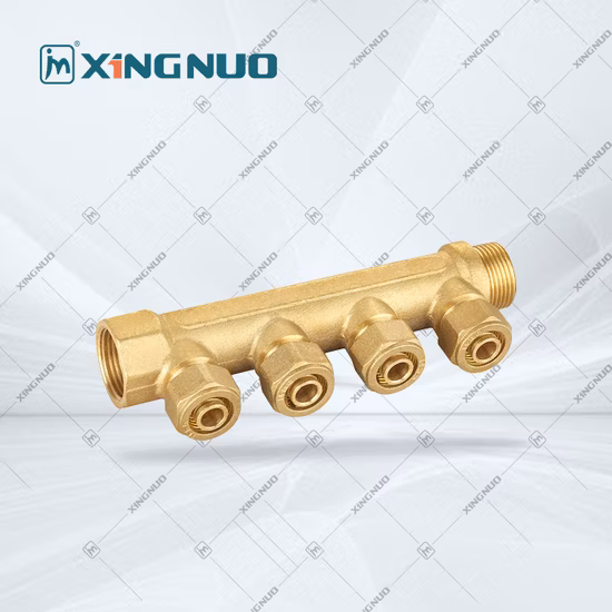 Brass Manifold for Heating System