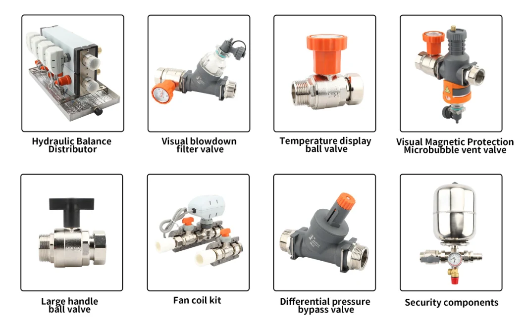 Manufacturers Sell Automatic Constant Pressure Water Supply Valve for Central Air Conditioning and Floor Heating System