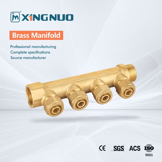 Brass Manifold for Heating System